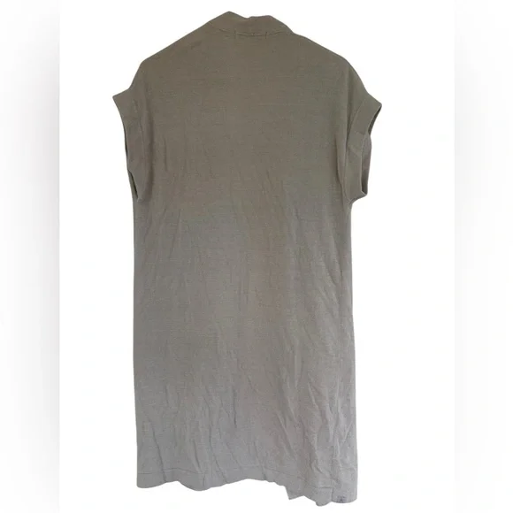 Barefoot Dreams Off White CozyChic Ultra Light Sleeveless Cardigan Size‎ L - Picture 5 of 6